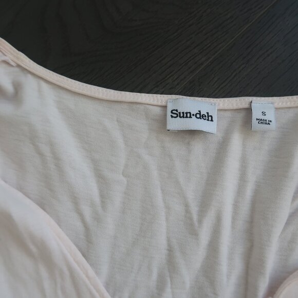 Pale Pink Babydoll Dress - Picture 2 of 4